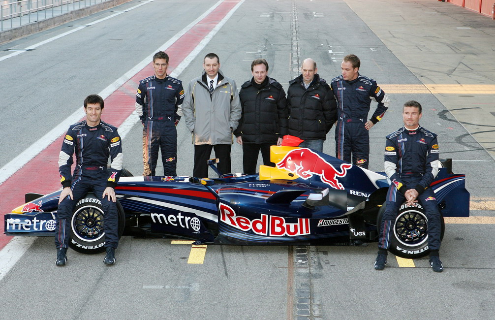 red bull racing. Presentación del Red Bull